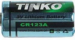 Baterie TINKO CR123A 3V lithiová, 1500mAh (R539)