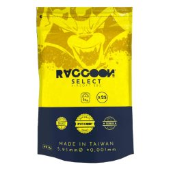 Airsoftové kuličky Raccoon SELECT 0,25g, 4000bb, 1kg