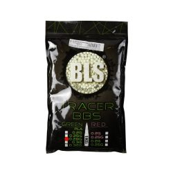 Nasvětlovací airsoftové kuličky BLS BioTracer 0,28g zelené 1kg