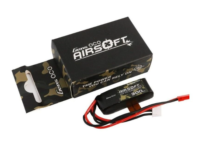 Li-Pol akumulátor Gens ACE 7,4V 300mAh 35C - JST-SYP