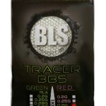 Nasvětlovací airsoftové kuličky BLS 0,20g, 5000bb, zelené