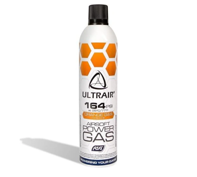 Plyn ULTRAIR Orange Power Gas - 570ml, 164 PSI, ASG